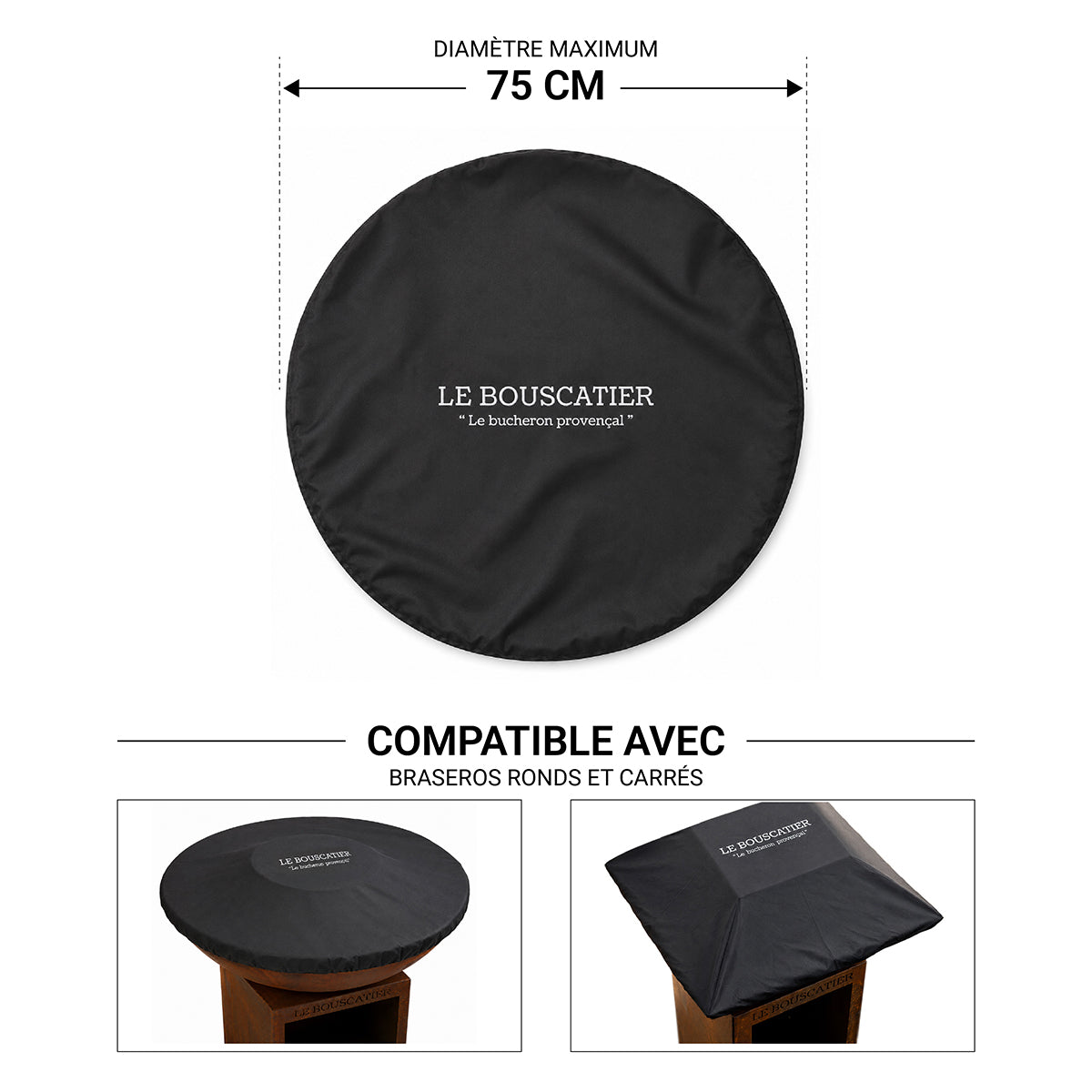 Bâche de protection brasero