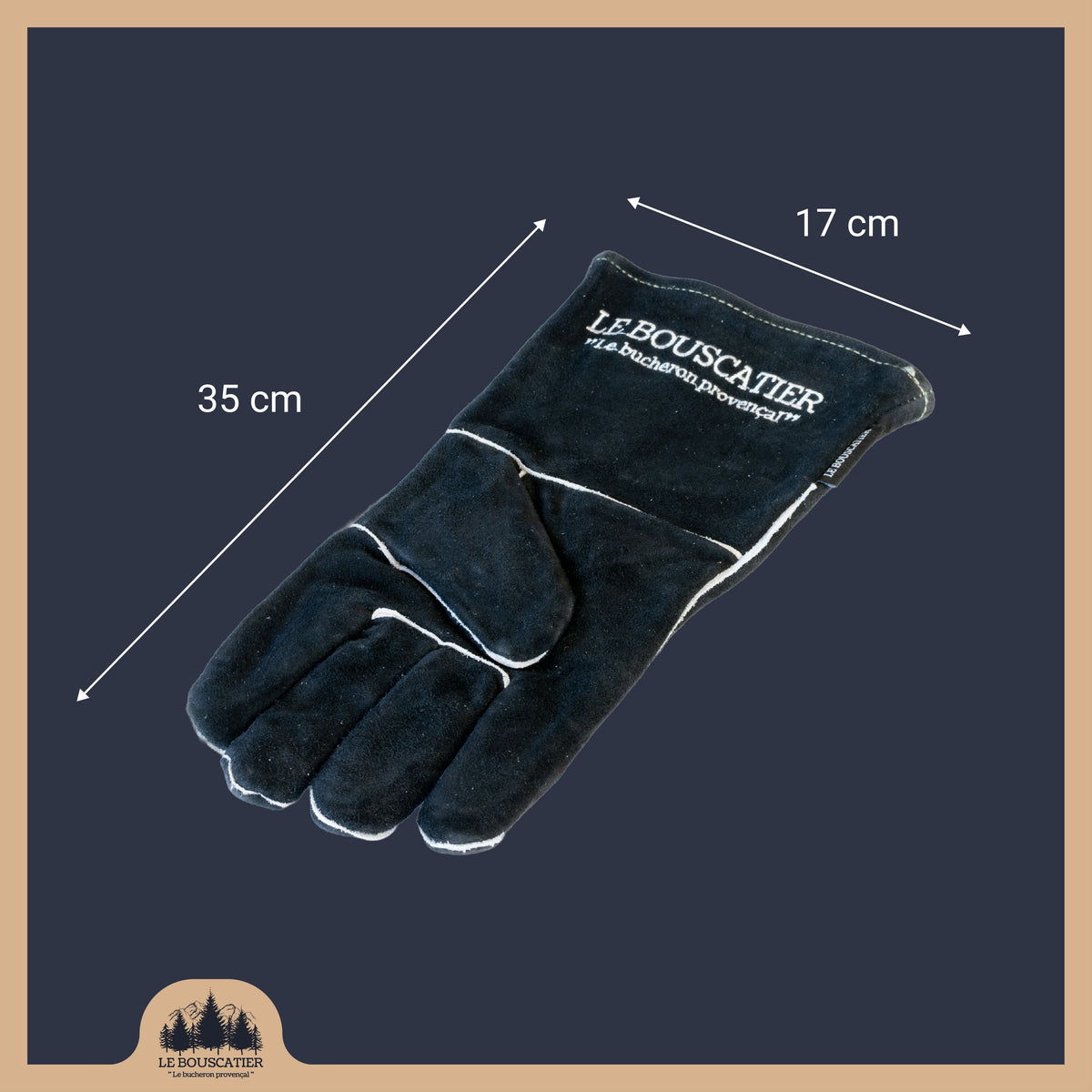 Gants anti-chaleur en cuir
