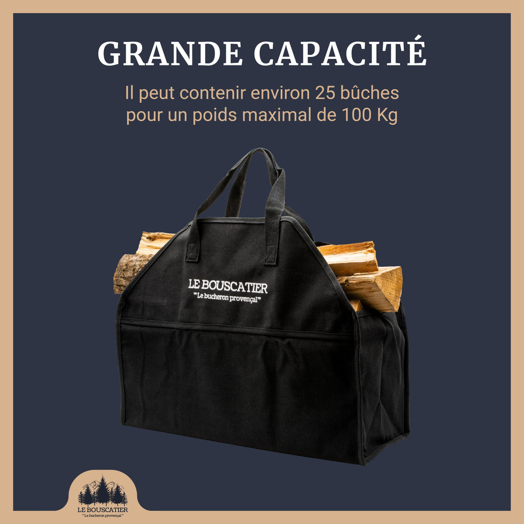 Sac à bois 50 L