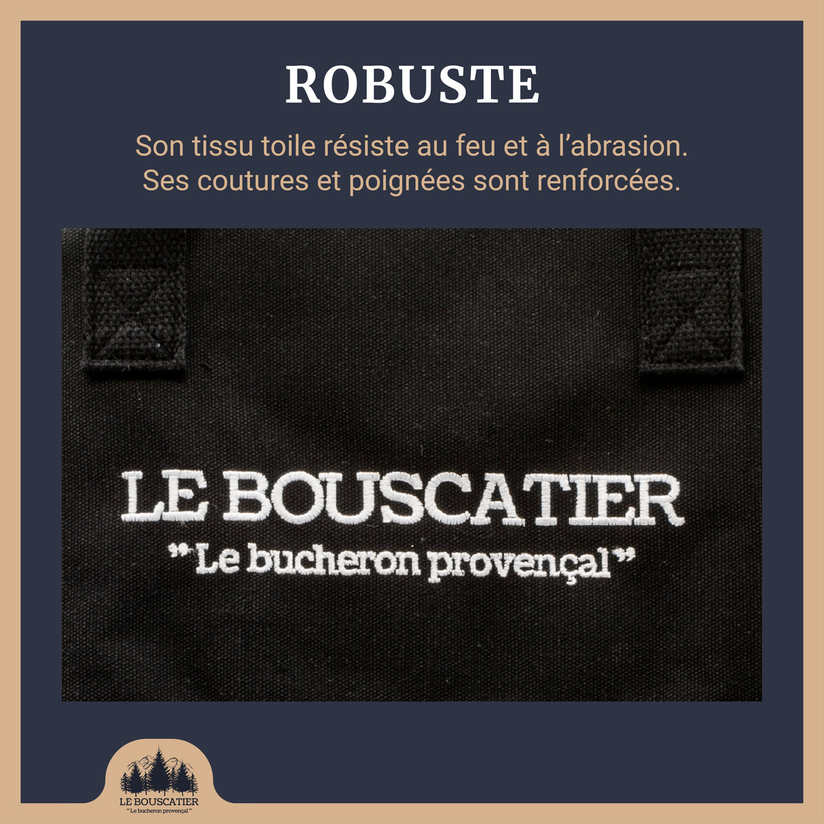 Sac à bois 50 L
