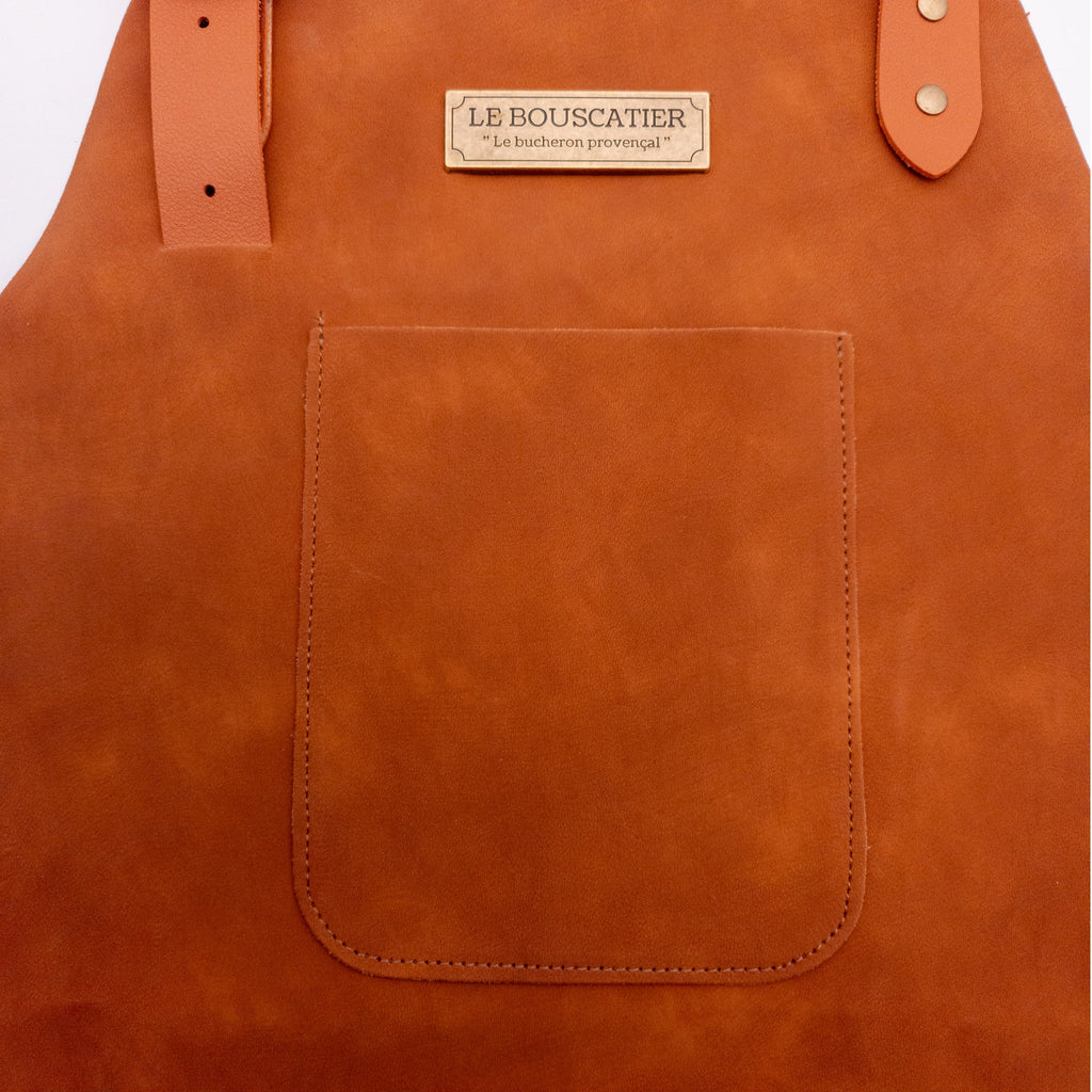 Tablier de cuisine en cuir