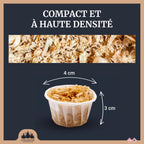 Bois de chauffage - 30cm - 0,5m3 - Extra sec essence feuillu