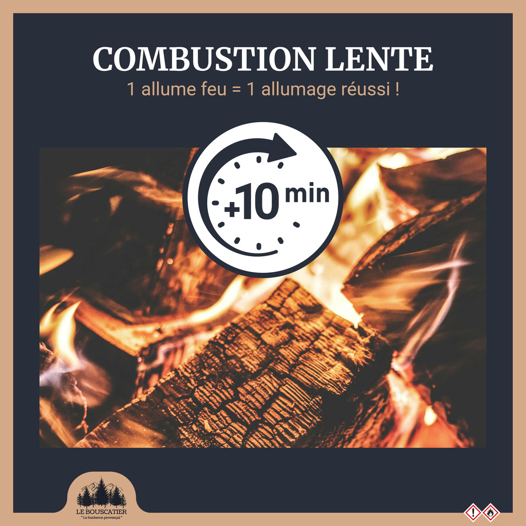 Bois de chauffage - 30cm - 0,5m3 - Extra sec essence feuillu