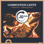 Bois de chauffage - 30cm - 0,5m3 - Extra sec essence feuillu