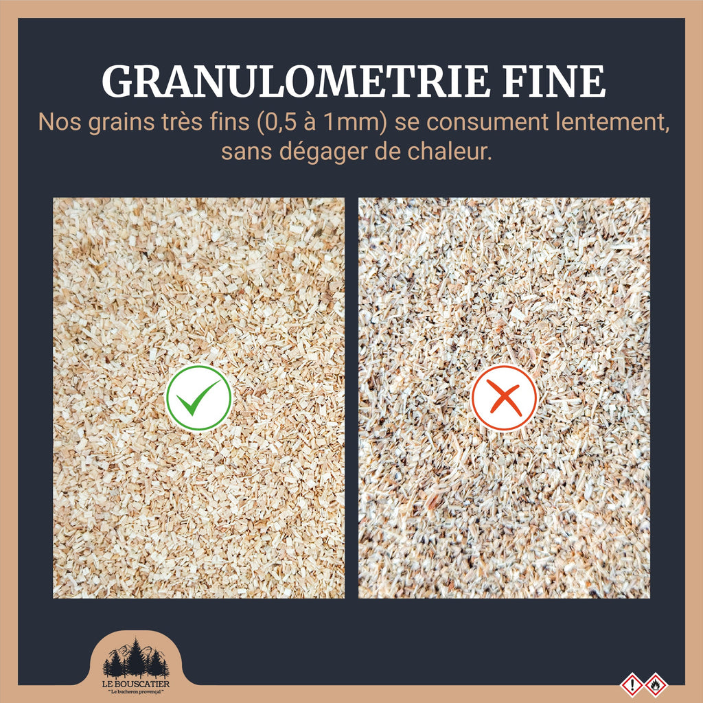 Sciure de fumage 100 % hêtre