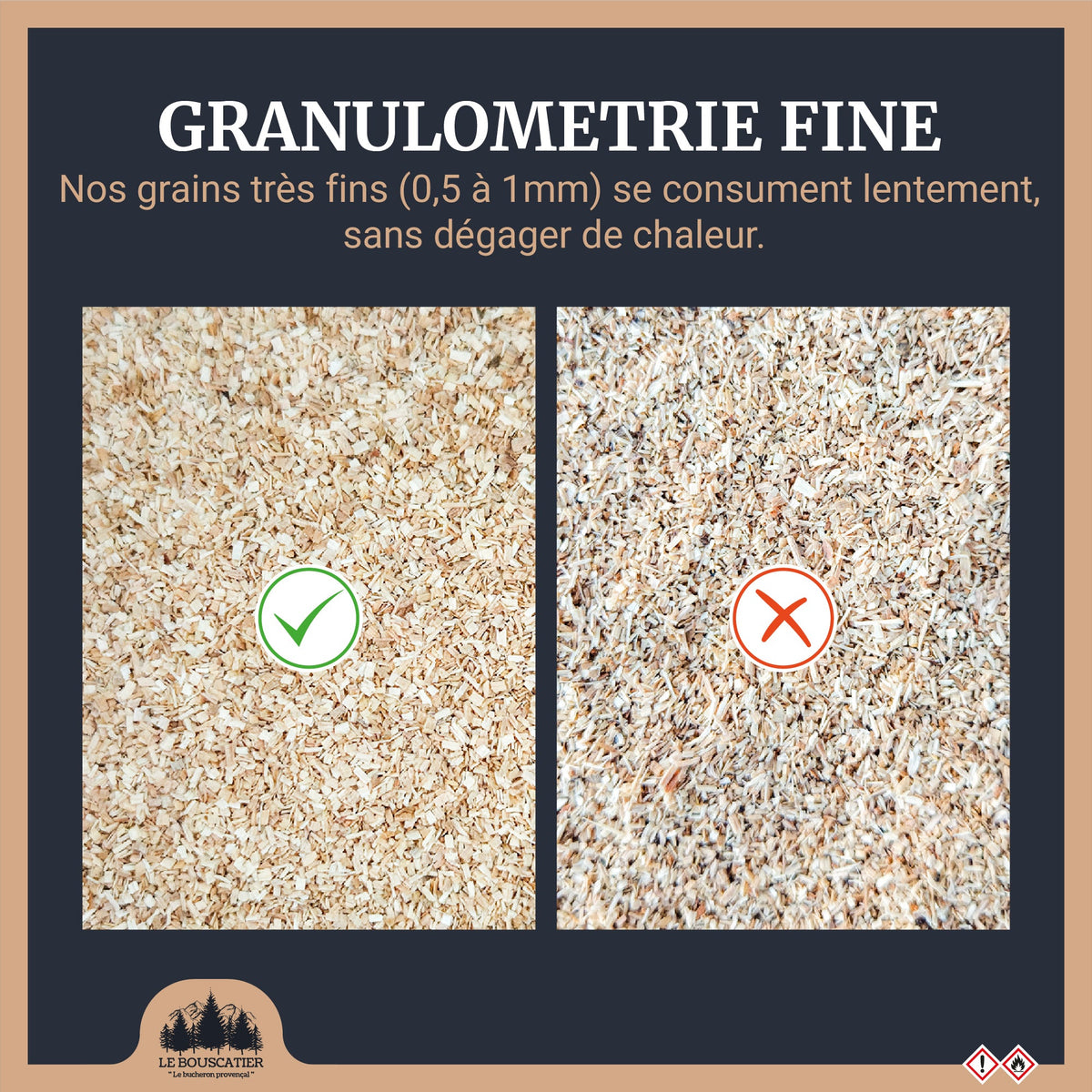 Sciure de fumage 100 % hêtre
