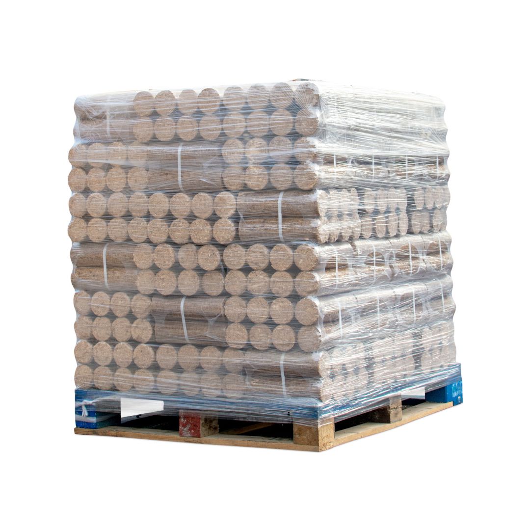 66 paquets Bûches compressées de jour 15kgs