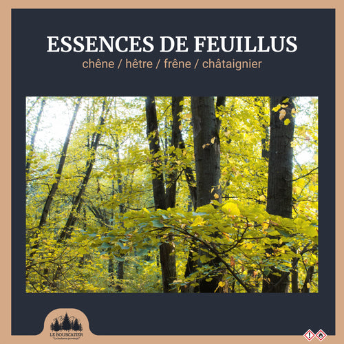 BOX de bois fendu 30 cm de 1M3 livrée