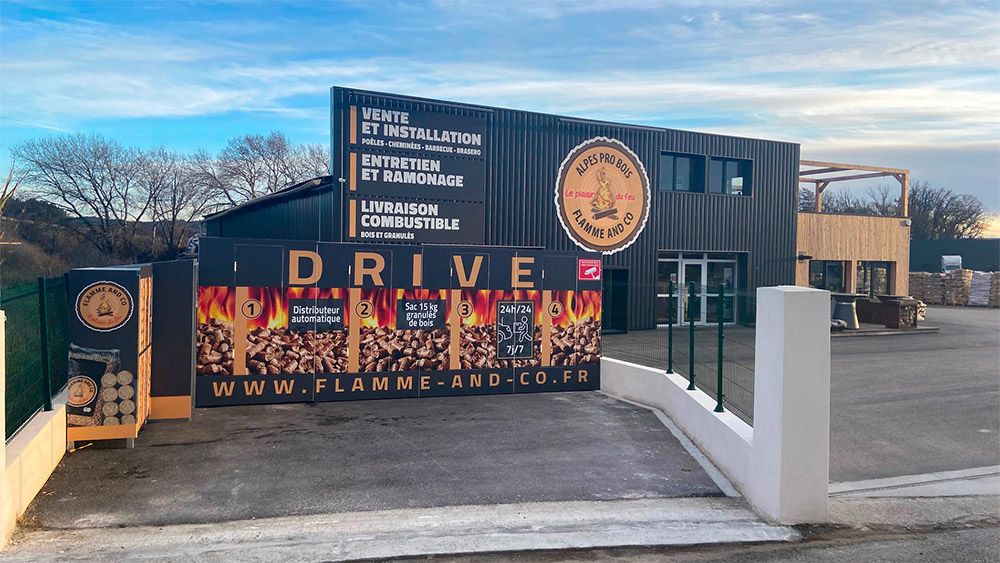 Pellets drive Manosque