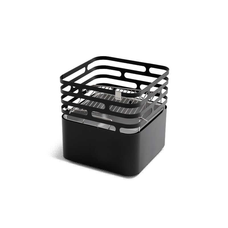 Cube brasero Rouille - hofats