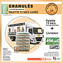 72 sac granulés piveteau livrés